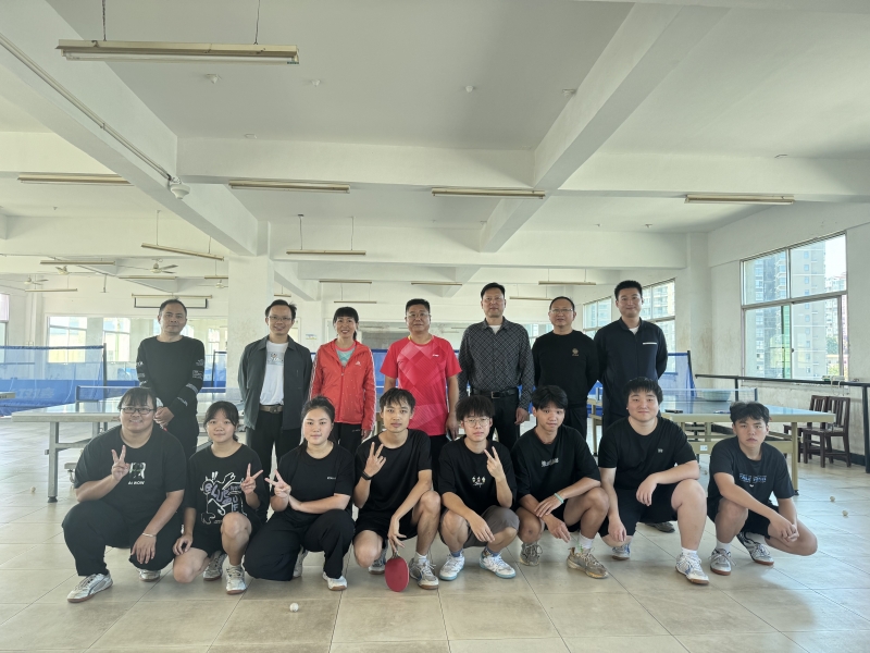 校長關懷 鼓舞乒乓健兒出征省賽