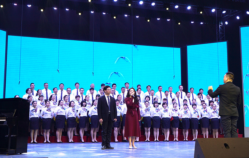 衡陽幼高專舉辦“奮進新時代，筑夢新征程”首屆教職工合唱比賽