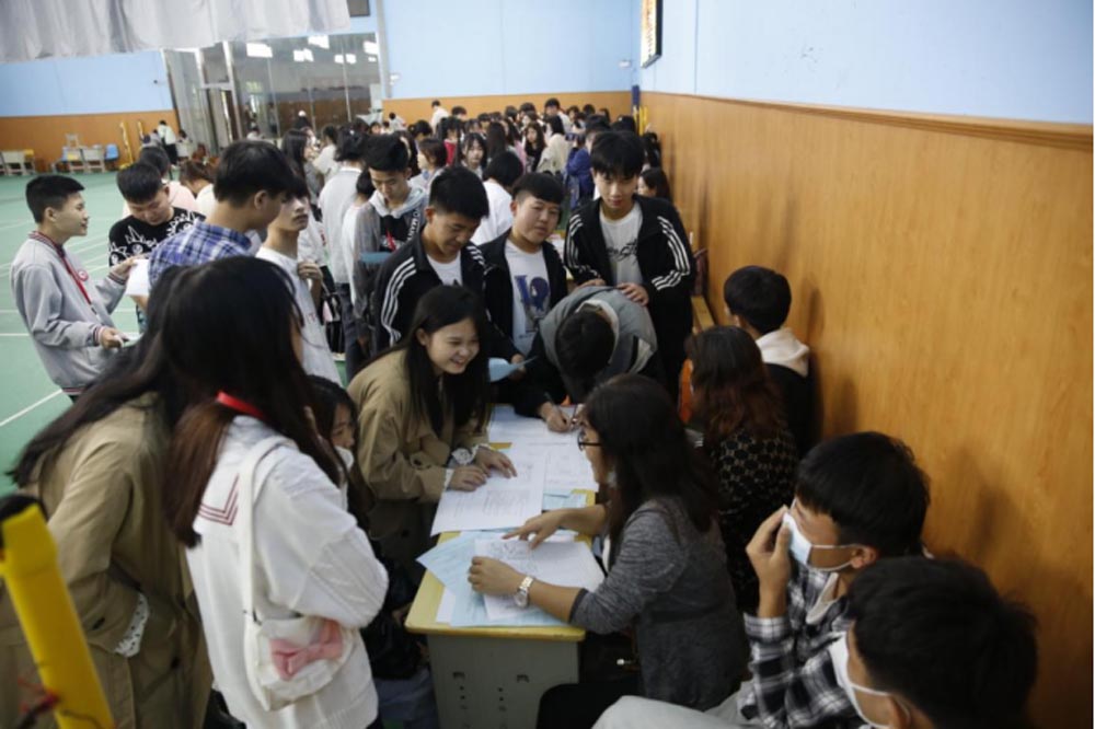 衡陽幼高專耒陽學(xué)院舉辦2021年頂崗實習(xí)學(xué)生校園雙選會