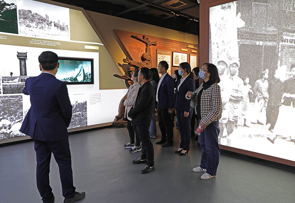 追尋歷史印記，感悟紅色精神 ——衡陽幼高專開展優(yōu)秀青年干部學習活動